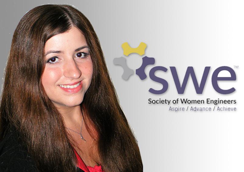 The Society of Women Engineers Honors Engineering Graduate Student Genevieve Kane with SWE Outstanding Collegiate Member Award
